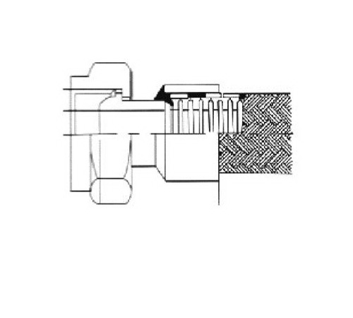 球型活套螺母接管